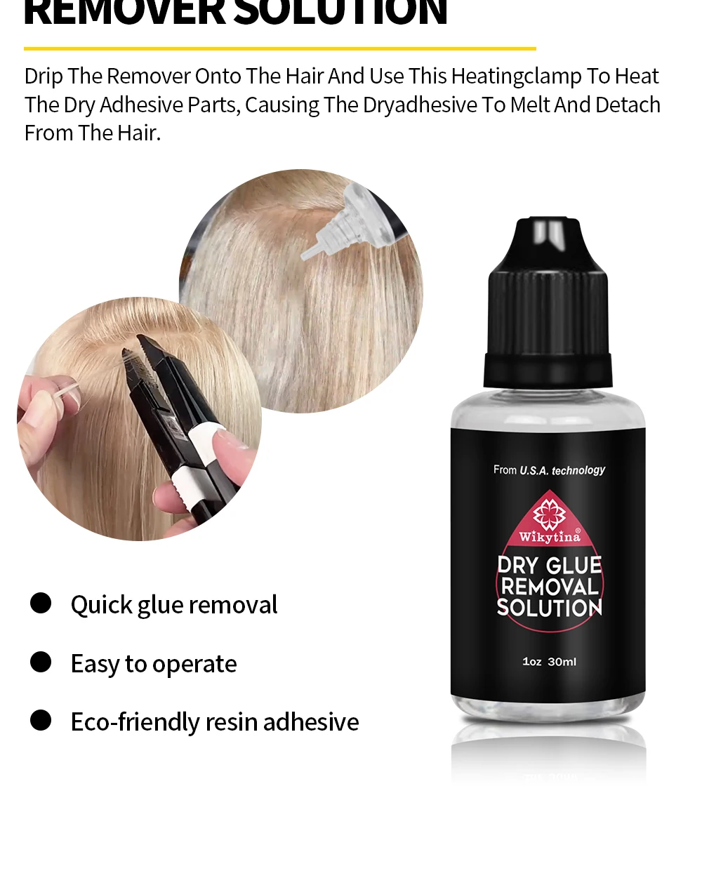 Professionelles Haarverlängerungs-Set mit UV-Licht, V-Licht, Klebewerkzeugen und Komplettzubehör für den professionellen Einsatz – Detail 4