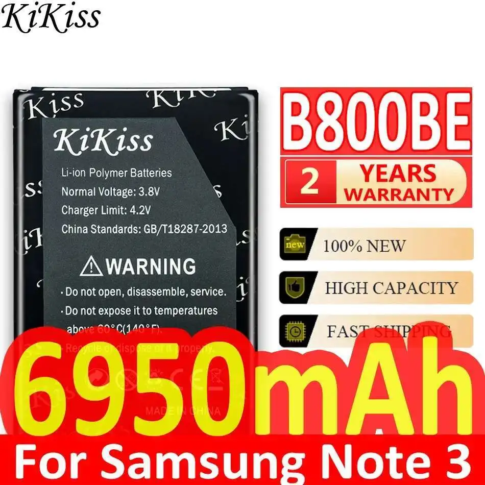 Stable Mobile Phone Battery Safe 6950mAh For Samsung Galaxy Note 3 Iii Note3 N9000 N9005 N900 N900A N900M B800BE B800BC