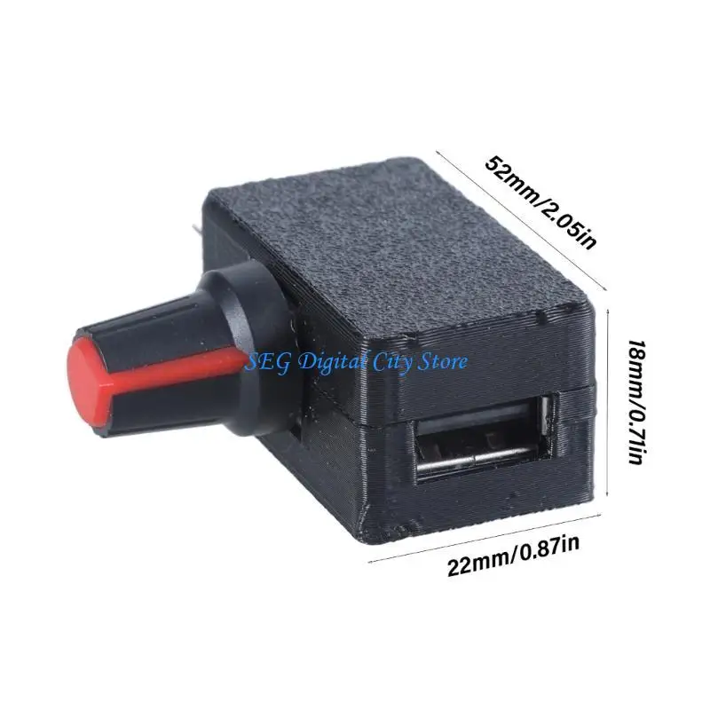 U75b 5V Módulo controle velocidade do ventilador USB, módulo velocidade comutação ajuste ajuste ponta