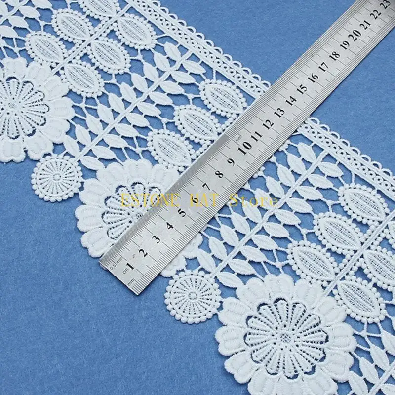 49MF Lace Trim Underwear Decaration Women's Clothing for Doll House Decoration Bedding Wedding Dresses Accessories DIY Handma