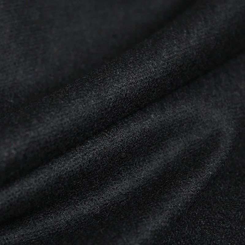 Redraspberry Black Knitted Wool Fabric Garment Materials Autumn Women Dress Jacket DIY Sewing Clothes Tailor Fabrics Freeshippin