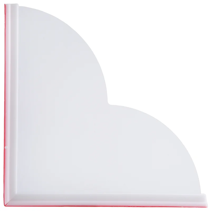 Y51A-2PCS Bathtub Corner Splash Guard, Acrylic Corner Guard Shower Bathtub Guard, Bathroom Bathtub Splash Guards Easy Install