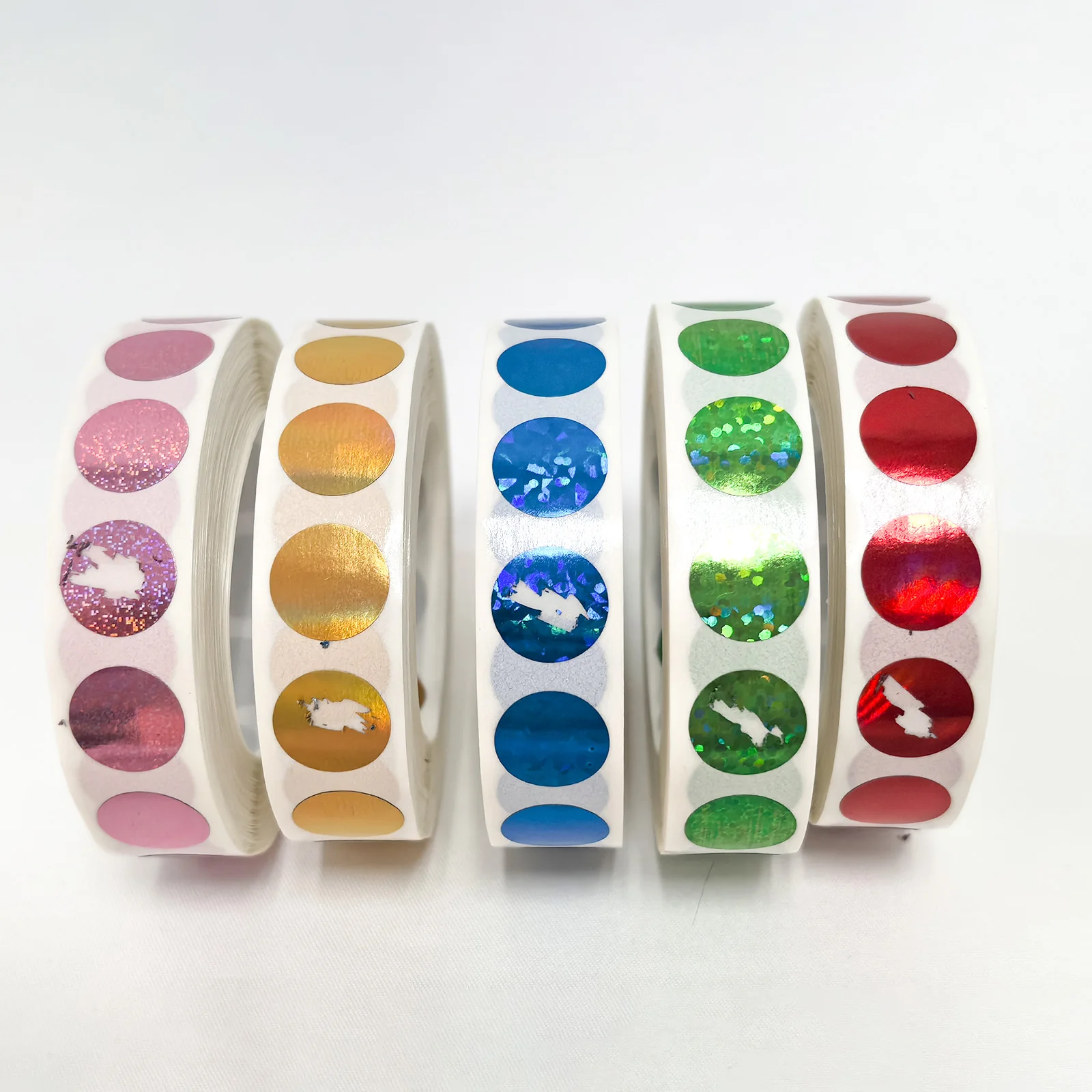 

Scratch Off Labels 12*12mm Round 1000Pcs Scratch Off Stickers Holographic Blank For Secret Code Cover Home Game Wedding Message