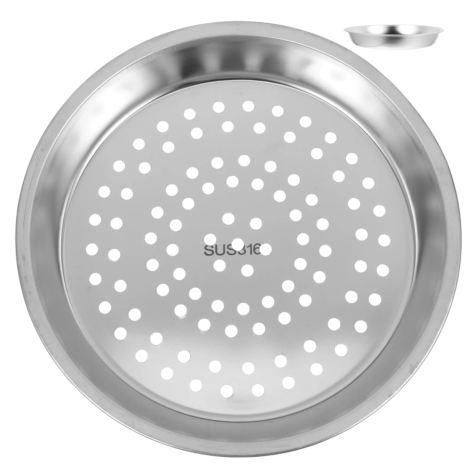 

Stainless Steel Steamer Basket Multifunctional Kitchen Tool Dim Sum Tray Egg Rack Pot Insert Wok Accessory Rice Steaming Crab