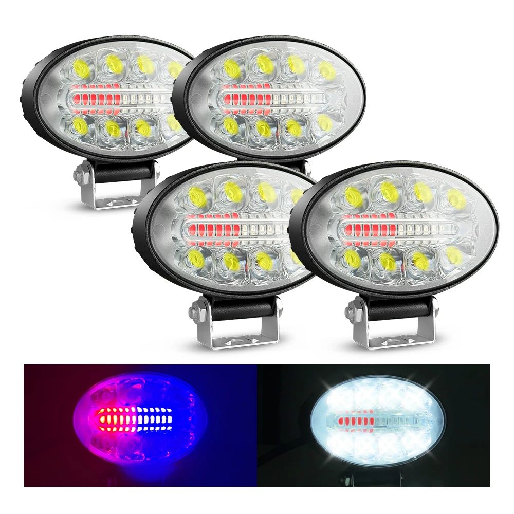 3 Inch Driving Light Dual DRL LED Driving Light Spot and Flood Beams for Truck 4x4  9-30V