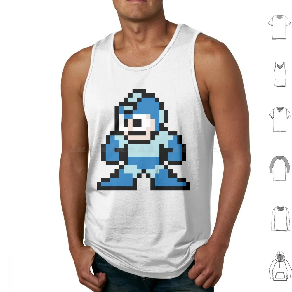 

Megaman 8 бит майки с принтом хлопок Megaman 8 бит ретро Nes Rockman Gaming Man 8-битный Mega Man Pixel Game Video