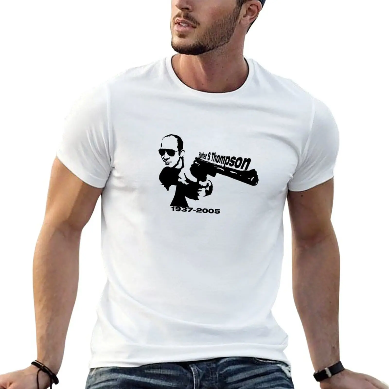 

Hunter S Thompson T-Shirt man tshirt t shirts for man graphic vintage T-Shirt