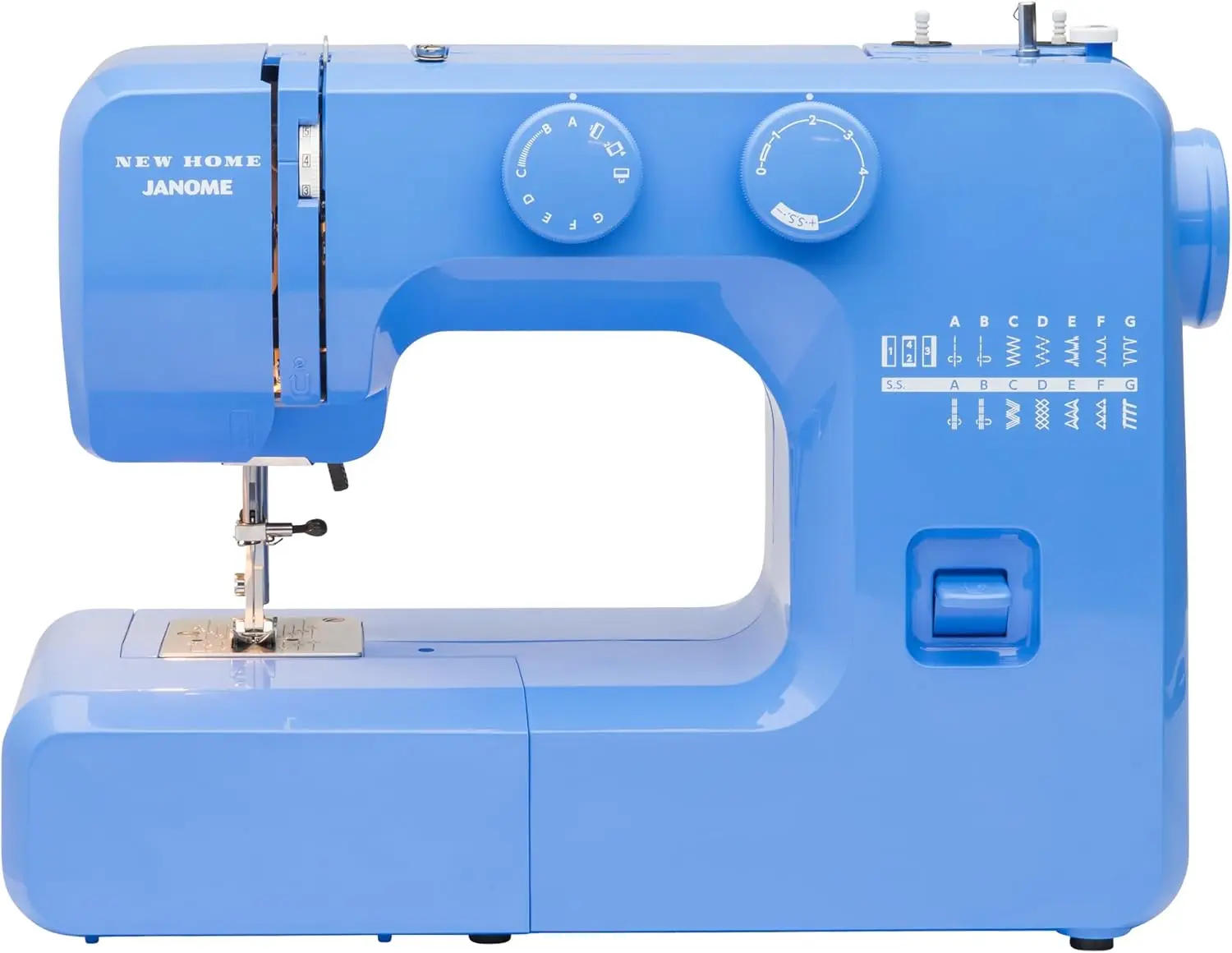 

Easy-to-Use Sewing Machine with Metal Frame, Bobbin Diagram, Tutorial Videos for Beginners