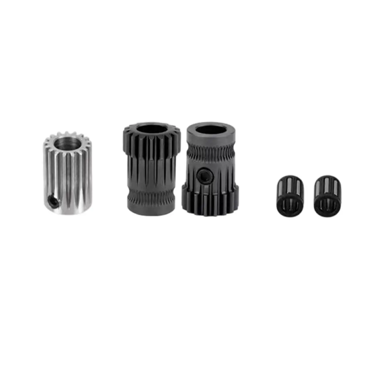 3D Printer Parts Extruder Gear Kit for Extruder Parts Nitrided Nano-Coated Hardened Steel Gear Parts