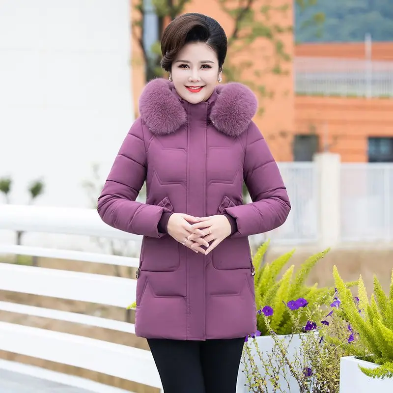 الجديد في الشتاء سترة النساء سترة الملابس معطف طويل مقنعين سترة الفراء طوق سميكة الدافئة الثلوج ارتداء مبطن سترات الموضة TS463