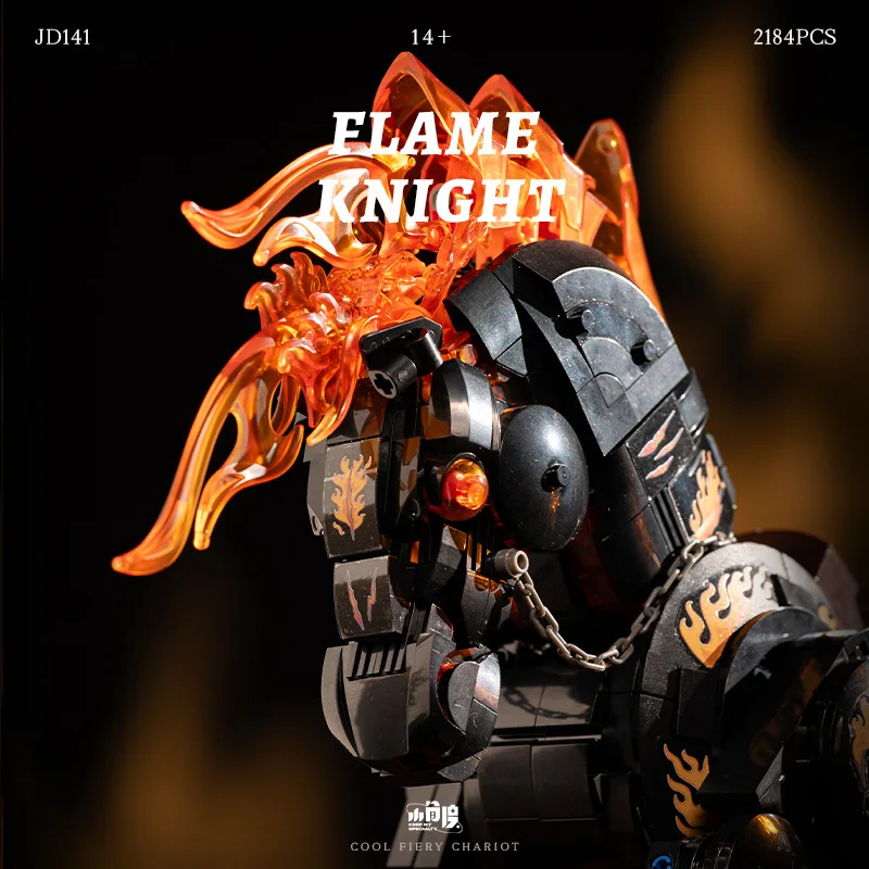 IN VOORRAAD MOC Creativiteit Ghost Rider Bouwstenen Model Mech Warhorse Bricks Assembleren Speelgoed voor Kinderen Verjaardagscadeau Set