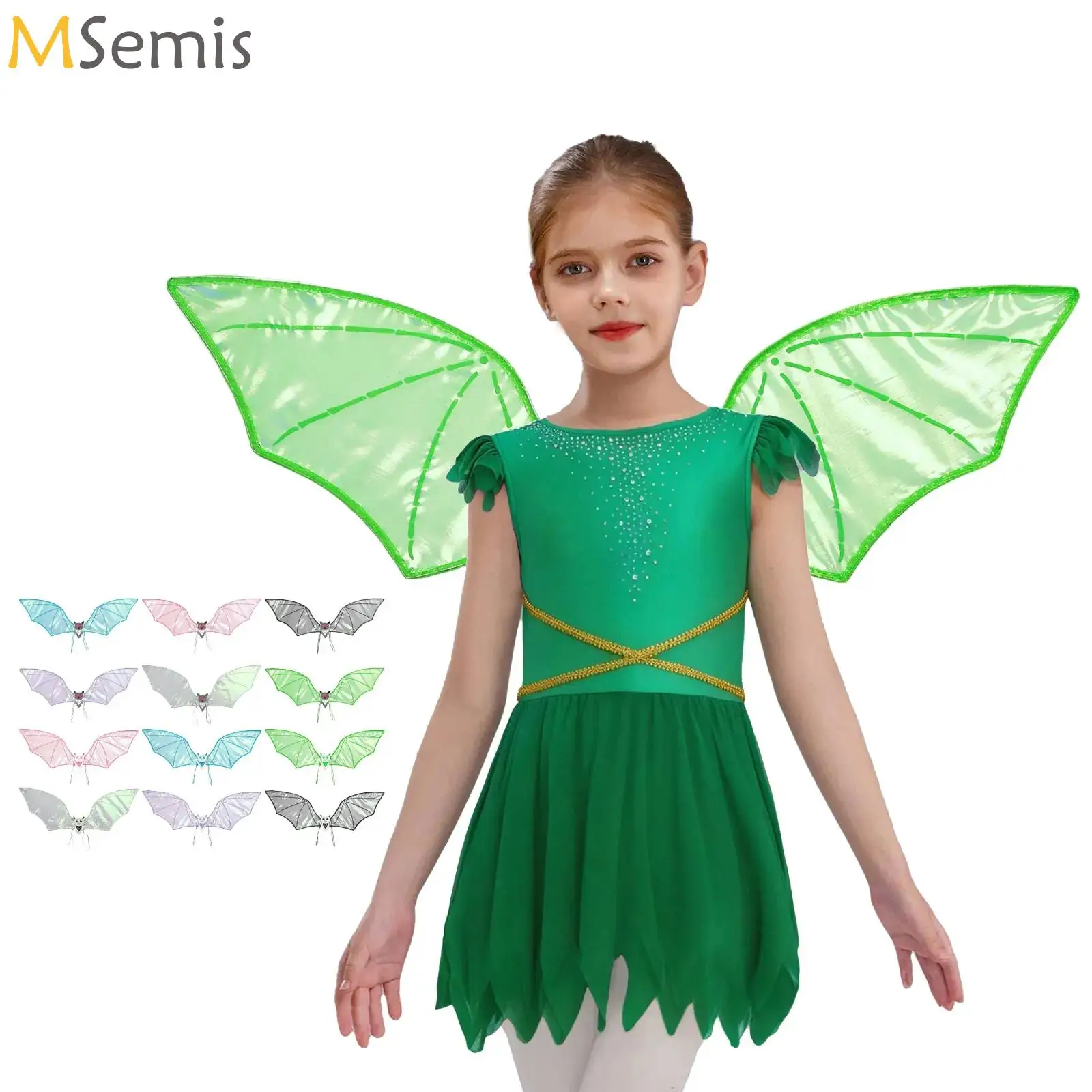 Costume de chauve-souris pour femmes et filles, aile de sorcière de Vampire, Cosplay d'halloween, accessoires de Costume de fête, cadeaux, aile du diable