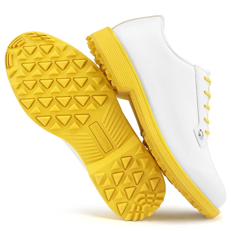 Sapatos de golfe femininos para caminhada, treino e grama artificial._voghion.com