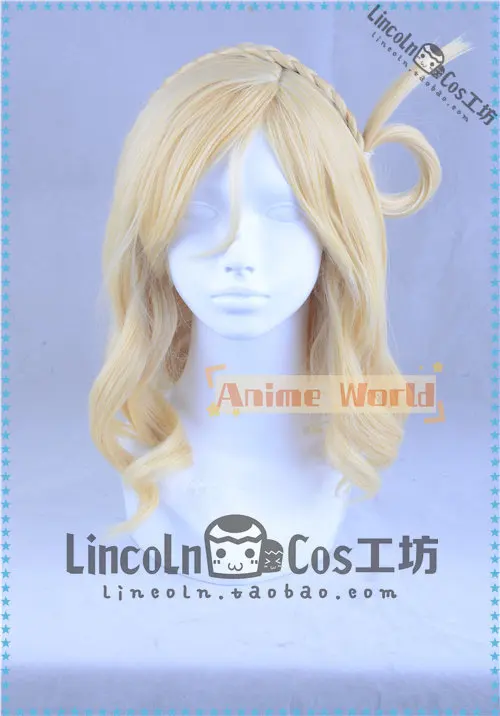

Anime Love Live Mari Ohara Cosplay Wig Halloween Carnival Party Props Synthetic Hair Heat Resistant Fiber + Wig Cap