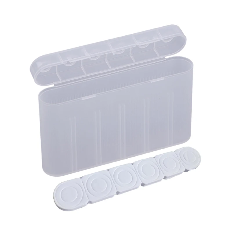 1PC DIY Accessories 6 Slot Waterproof Storage Box For 18650 Batteries Portable Holder Case Protectors Organiser..