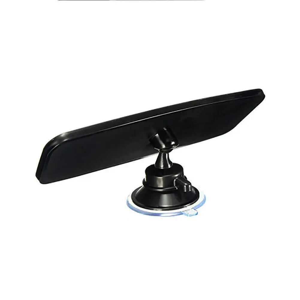 Wide-angle Rearview Mirror With 360° Rotates Adjustable Suction Cup Interior Rear View Mirrors Universal Car Rear Mirror