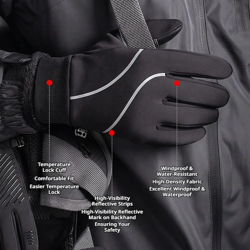 قفازات شتوية قابلة للشحن مع تد - مراجعة Riding Gear وسعره