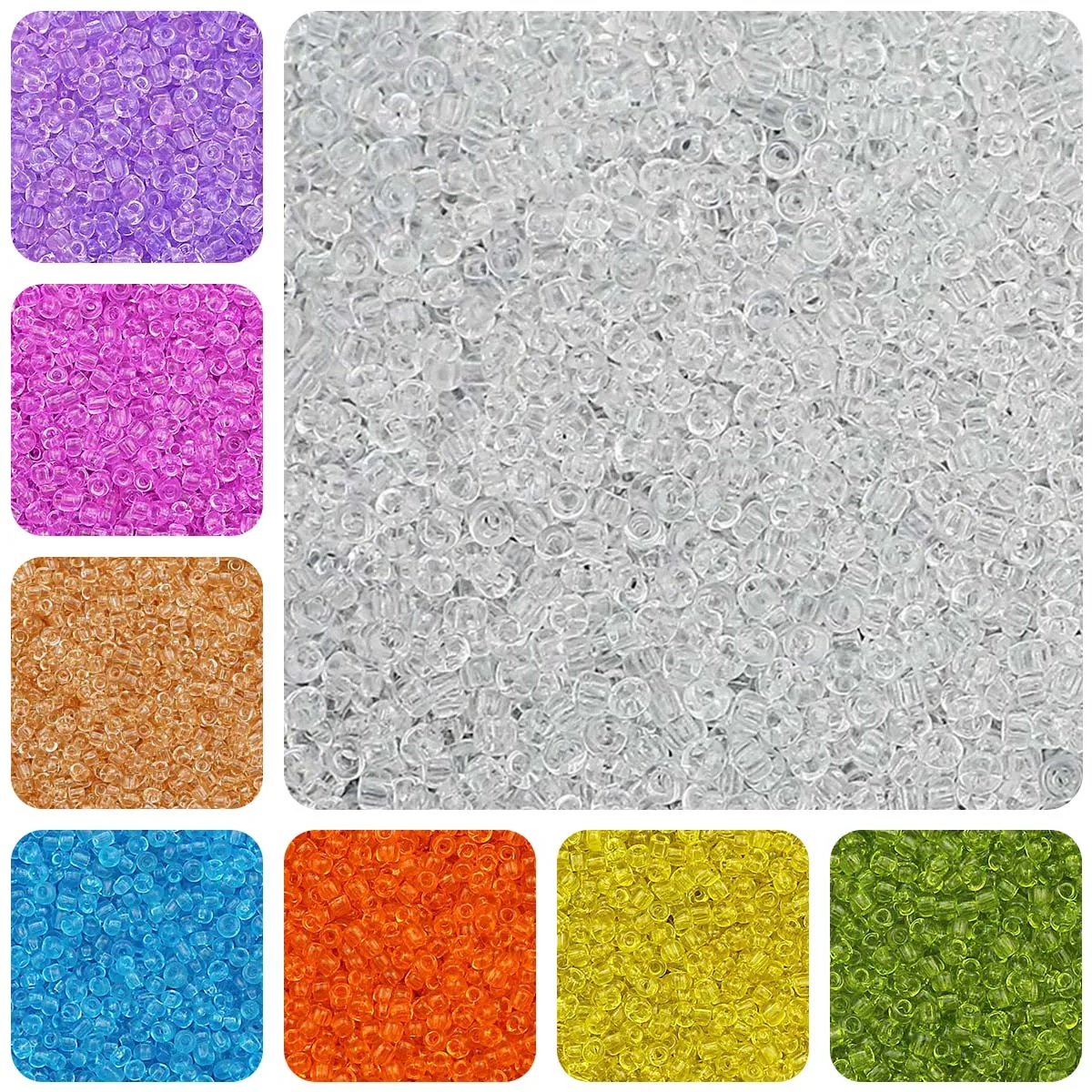 2/3/4mm Miyuki Glass Seed Beads Japanese 11/0 Waterproof Glass Spacer Loose Beads for Jewelry Making DIY Bracelet Sewing 18g/lot