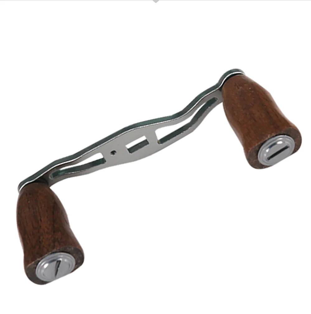 DEUKIO Massivholz-Angelrollen-Griffknopf S/D Kompatibel für Spinn- und Baitcasting-Rollen DIY Köderrollen-Ersatzzubehör – Detail 8