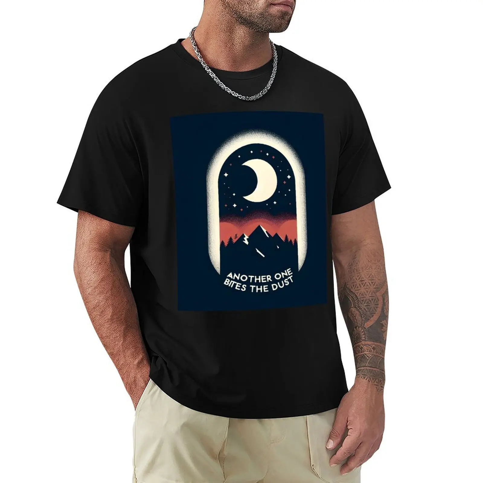 another one bites the dust T-Shirt Relaxed Fit Casual Short Sleeve Top