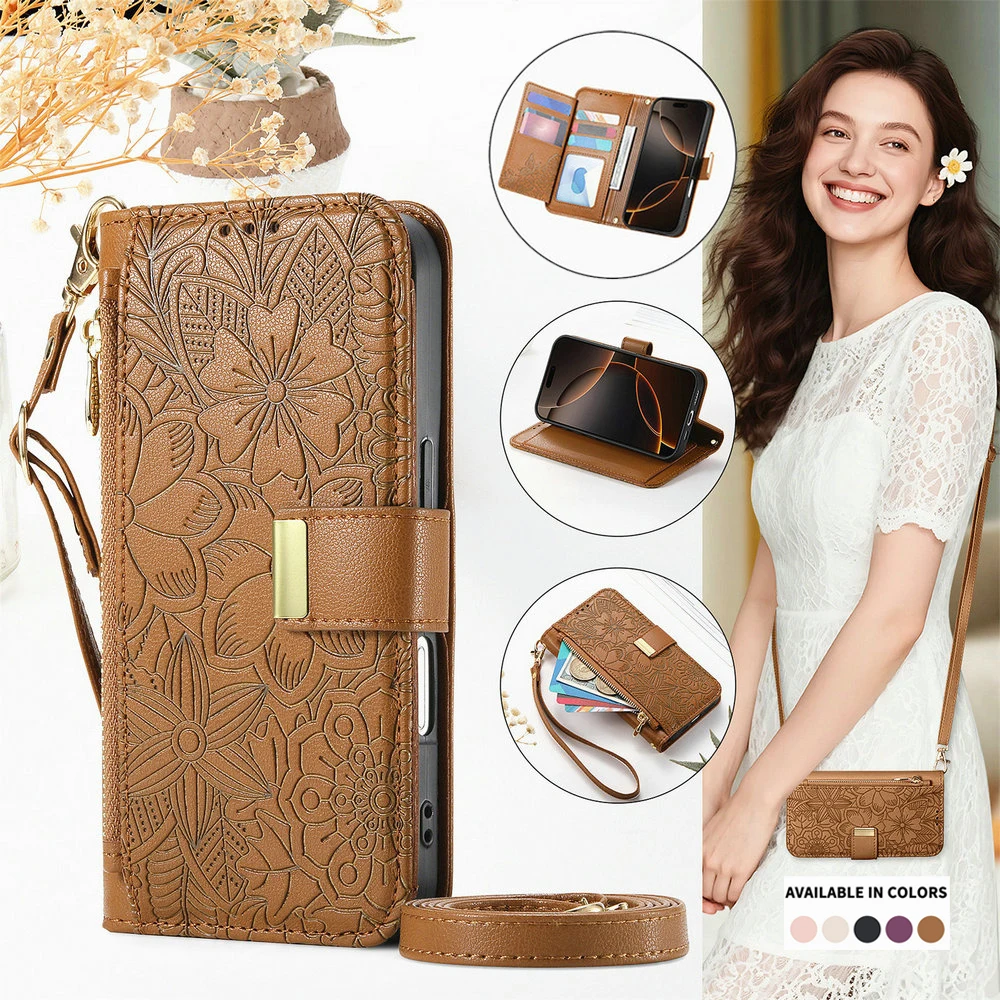 Funda con tapa Honor Magic 8 Pro 5G, Cartera cruzada de 6 tarjetas, Funda Honor Magic8 Lite 7 Pro Magic 6 Lite 7Pro 8Pro, Funda magnética