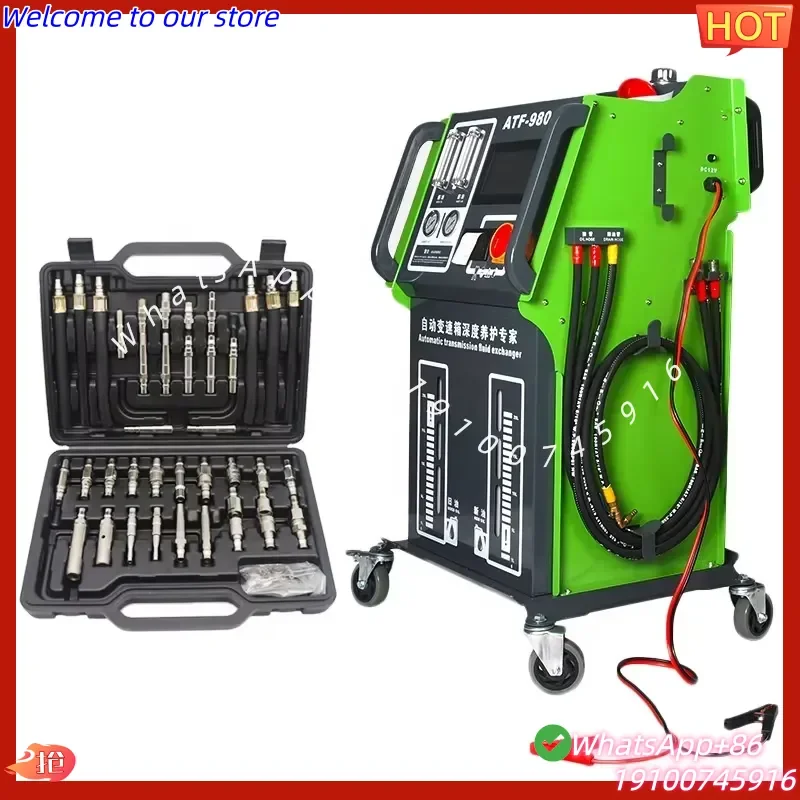 2026Hot ATF-9800 Automatic Transmission Fluid Exchange & Flush Machine Automated Equal Exchange for Over 100 Vehicle Models