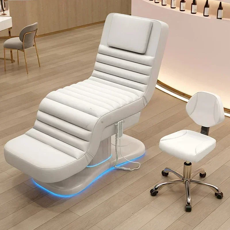 Massage Table Accessories Cover Sheet Bed Electric Headrest Adjustable Cama Para Faciales Profesional Commercial Furniture