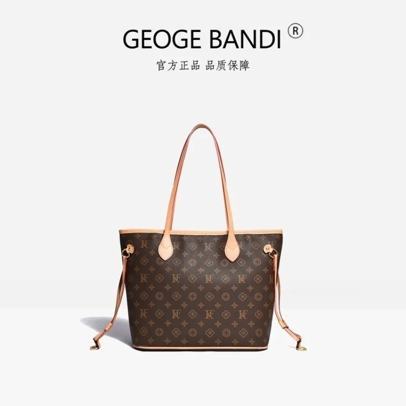 Elegant Leather Shoulder Bag Handbags For Women By Luxury Brand Famous Designer Popular Classic Messenger Chic
