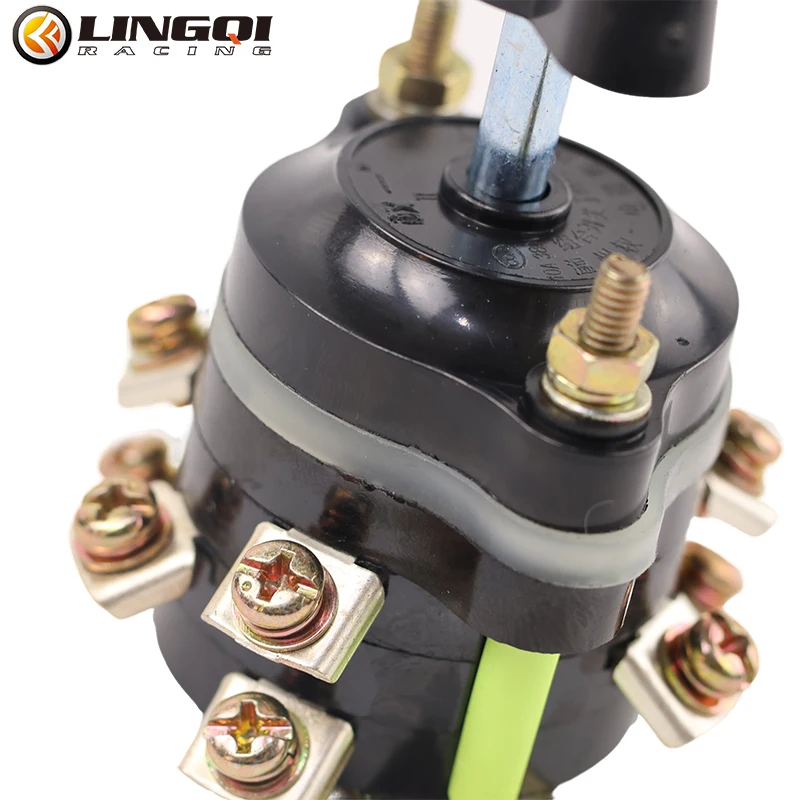 LINGQI Motorcycle Forward Reverse Switch For Brushless Motor Rotary Cam Transfer Control Switches Electric E-Bike Quad ATV