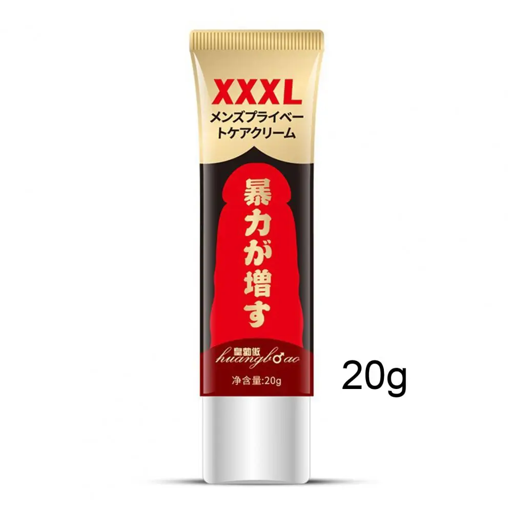 Libido Booster for Men Men\'s Penis Enlargement Cream Boost Energy Enhance Libido Improve Sex Health 20g Size for Long for Penis