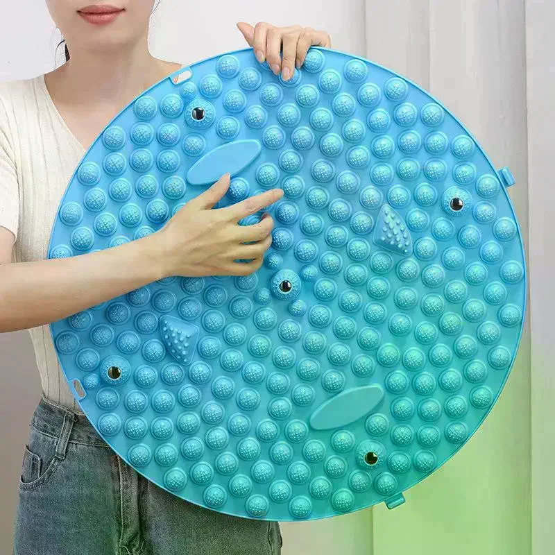 Pressure Point Pads Board Foot Massage Acupressure Mat Foot Reflexology Walking Toe Plate Magnetic Acupressure Disc Care