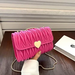 Women Chain High Quality Bag New Fashion Trend Crossbody Shoulder Small Square Bag Brand Design Luxury Bolsas De Mujer