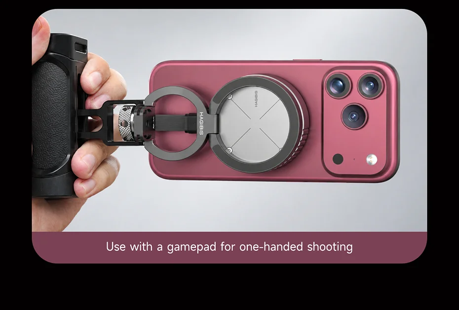 Hagibis Magnetic MagSafe Phone Tripod Mount