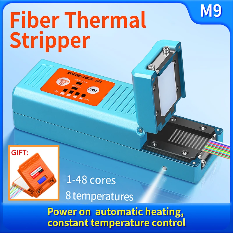 comptyco-aua-m9-optical-fiber-thermal-stripper-pliers-heated-fiber-optic-wire-stripping-tool-slitter-ribbon-fiber-hot-stripper