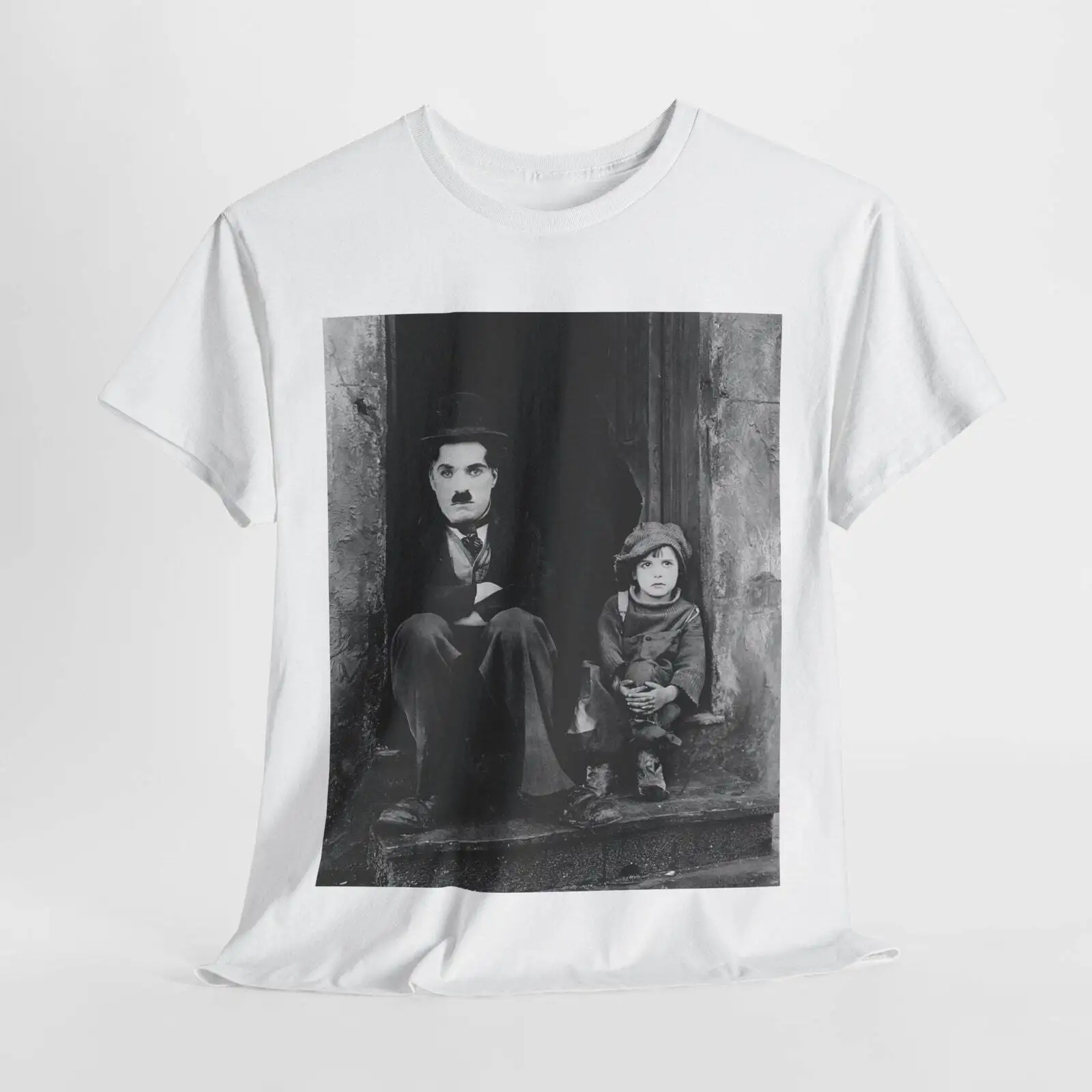 

Charlie Caplin the Kid T-shirt, Unisex, Adult Size, Classic Movie Tee, Vintage S