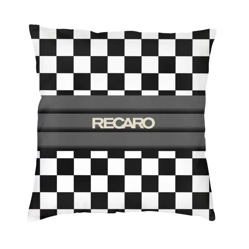 Recaros Logo Modern Throw Pillow Cover Living Room Decoration Cushion