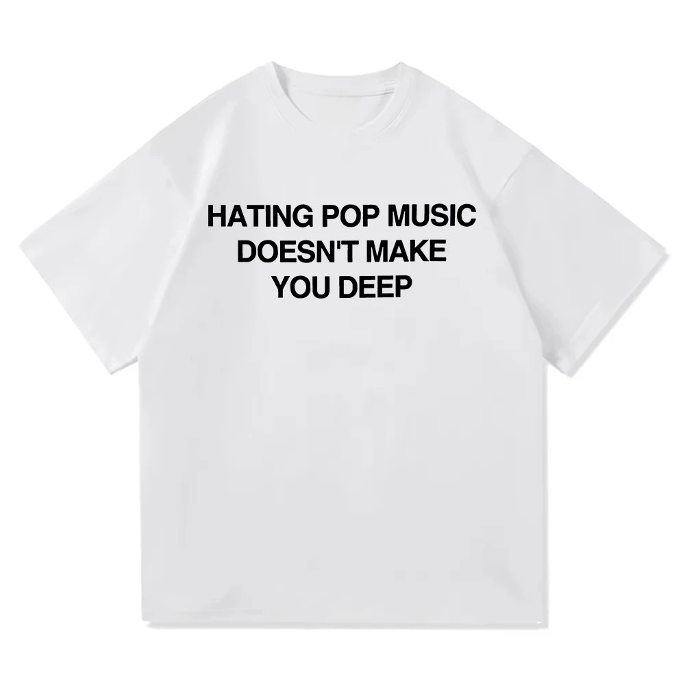 أديسون راي الكرهان موسيقى البوب لا تجعلك عميق تي شيرت الرجال/النساء ألبوم جديد أديسون تي شيرت عالية الجودة القطن تي شيرت #2