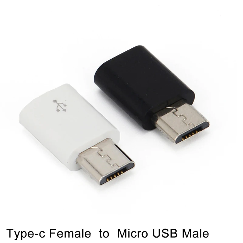 Micro USB B Male Ke USB Tipe C Female Adapter Converter Connector Untuk Android Smart Phone Charge Transfer Data