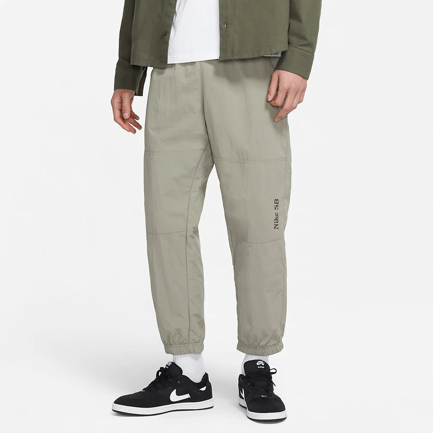 Nike Authentic 2025 Autumn Men's American Retro Embroidered Woven Pants CV4333-320