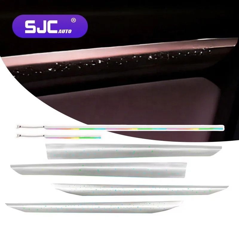 

SJC Screen Control Accessories Ambient Light For Volkswagen Bora 2019-2023 Upgrade 64 Colors Accessories Interior Decoration