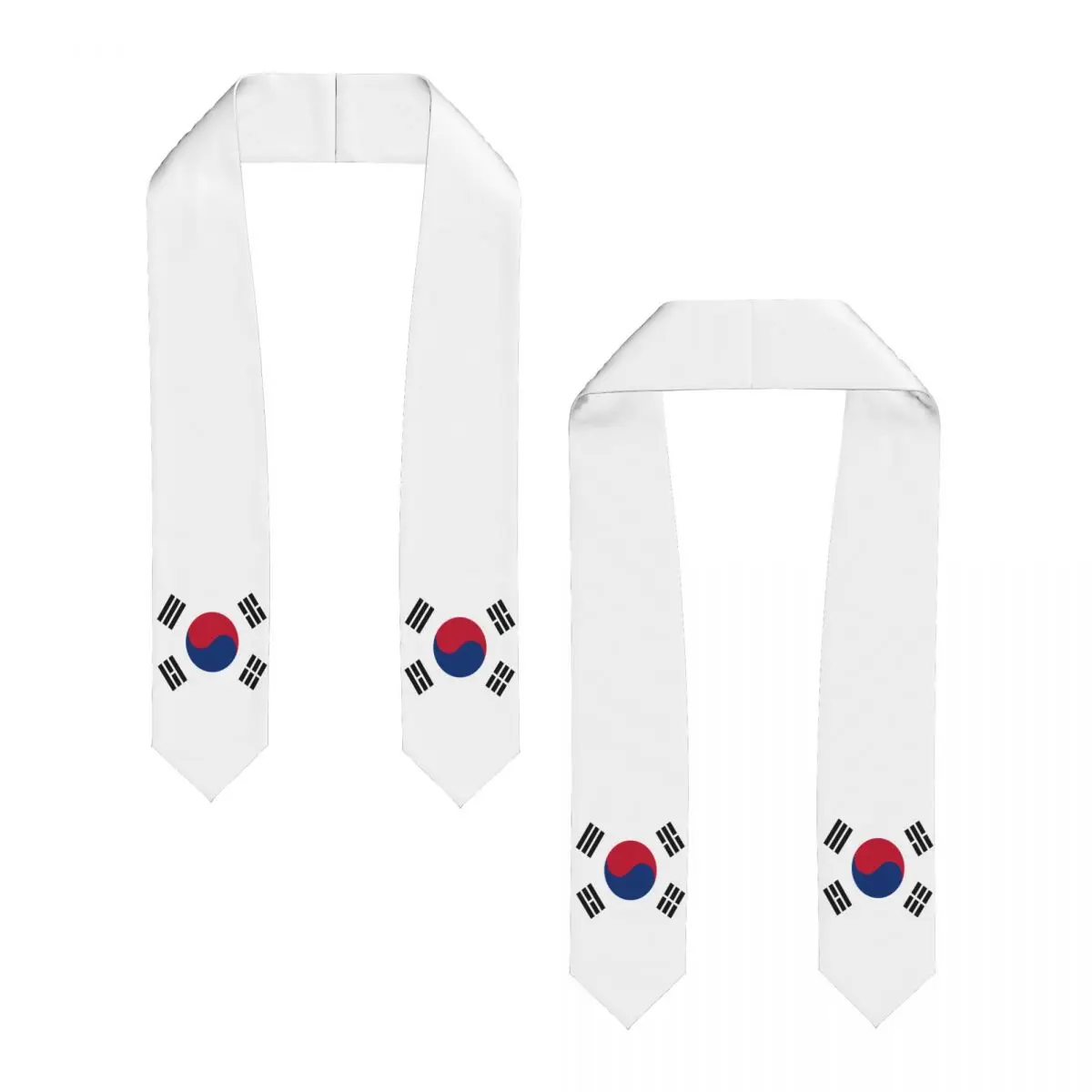 School Student Graduation Stole Korean Flag Sash Graduate Ceremony Graduation Stole Photo Props