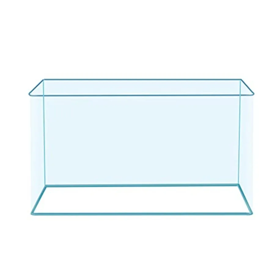 

lon Aquarium Fish Tank Rimless Aquarium Tank 11.8" L × 7.9" H × 7.1" W
