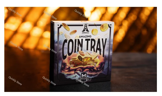 

AMAZING COIN TRAY by Apprentice Magic Magic tricks (Instant Download) Quickly send