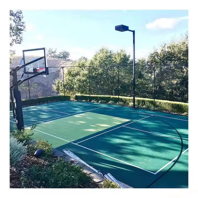 

Outdoor Modular Sports Flooring Portable Basketball Court Flooring