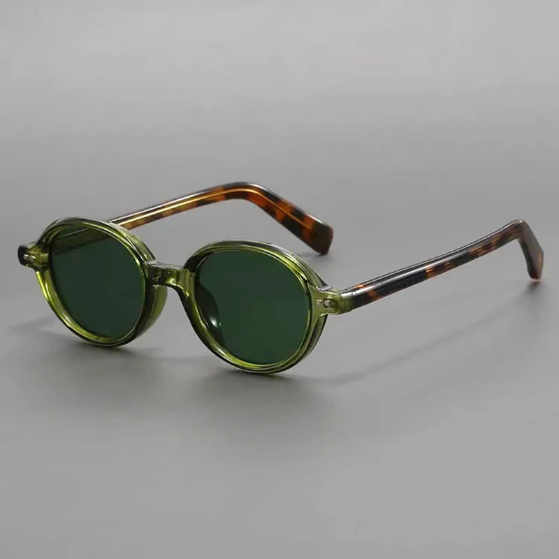 Neue Vintage Runde Sonnenbrille für Damen und Herren Marken-Kreisförmige Sonnenbrillen Ovale Brillen für Männer und Frauen