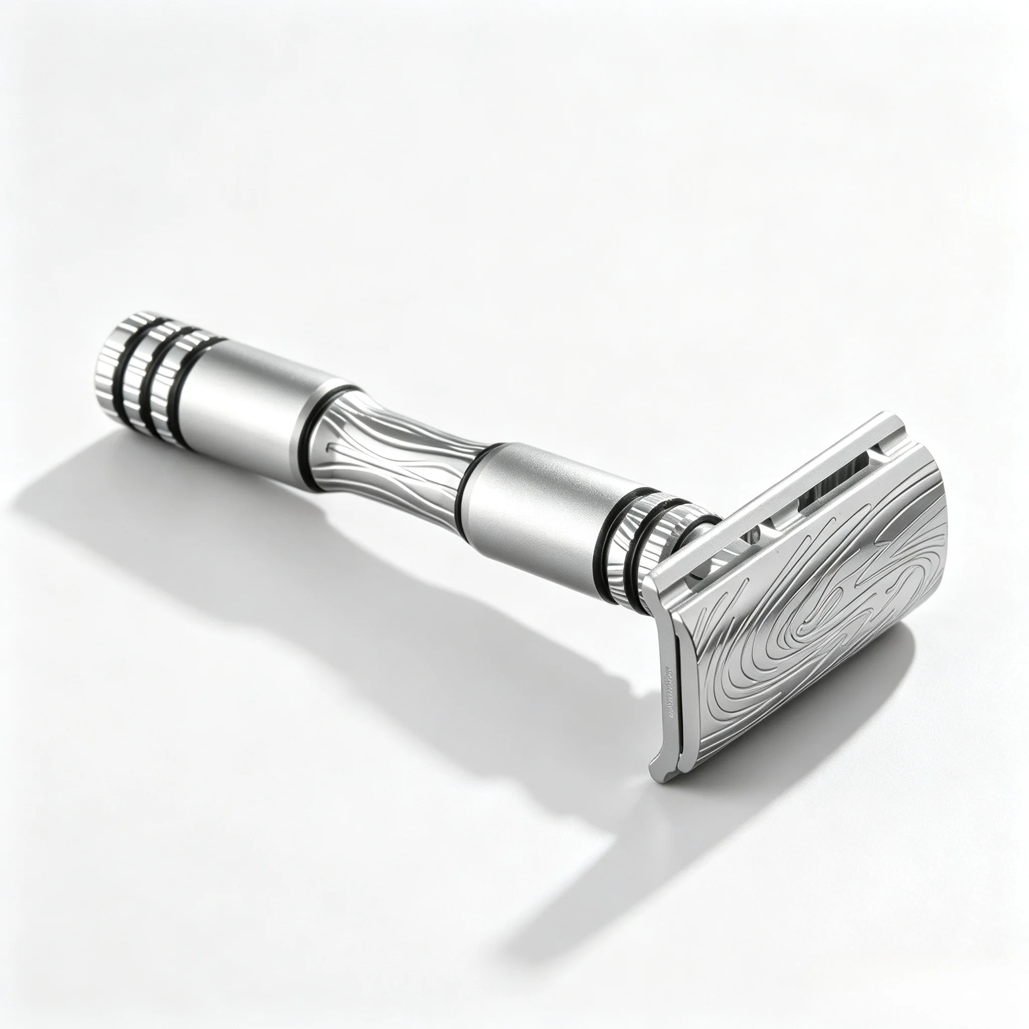 YAQI 2026 Beard Shaver YAQI Ghost Safety Razor 316 Stainless Steel Smooth Shaving Designed for Comfortable Experience