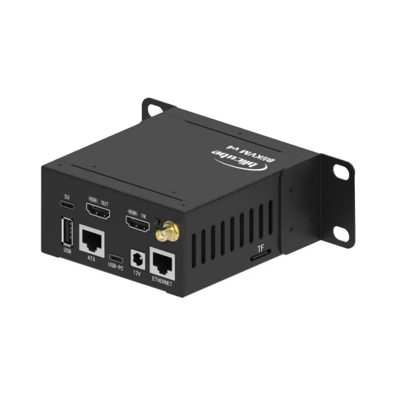 Blikvm V4 ALLWINNER H313 SOC KVM-IP PoE & DC HDMI-Compatible Video likvm RTC สำหรับเซิร์ฟเวอร์ระยะไกล