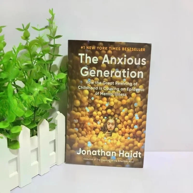 In 2025, The New Anxious Generation English Version of The New York Times Bestseller. Book Learn Japanese books english books