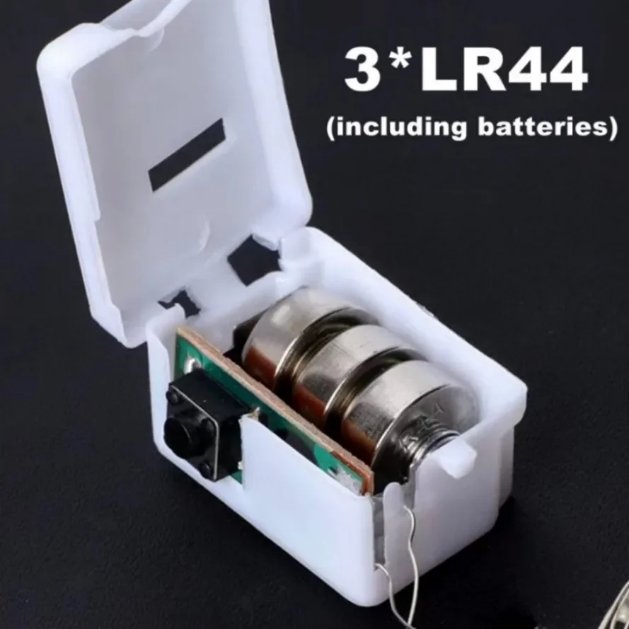 6PCS with Battery LED String Lights Copper Silver Wire Garland Light  Fairy Lights Party Decoration for Christmas Wedding 1/2/3M