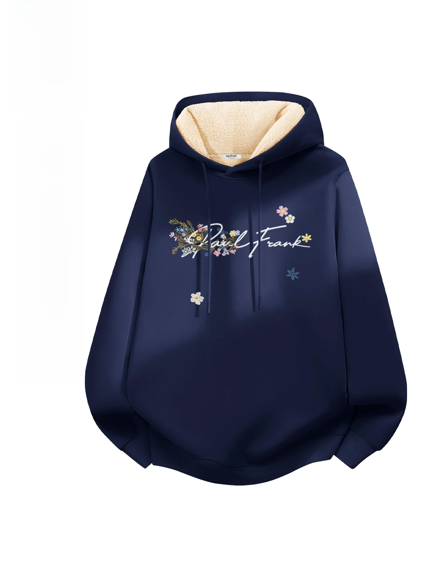 

Thiened Fce Hoodie Couple Matching Winter Jaet Men Women Casual Warm Windproof Cotton Polyester Blend